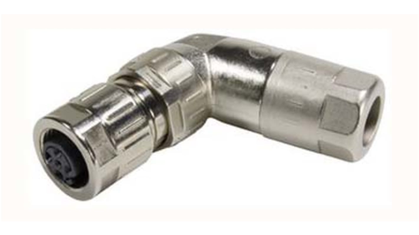 HARTING Circular Connector, 8 Contacts, Cable Mount, M12 Connector, Socket, Female, IP65, IP67, M12 Series