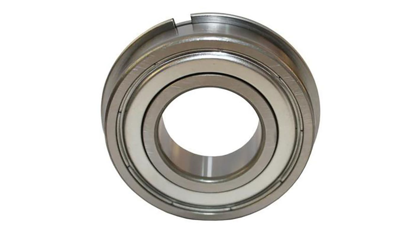 SKF 6005-2ZNR Single Row Deep Groove Ball Bearing- Both Sides Shielded 25mm I.D, 47mm O.D