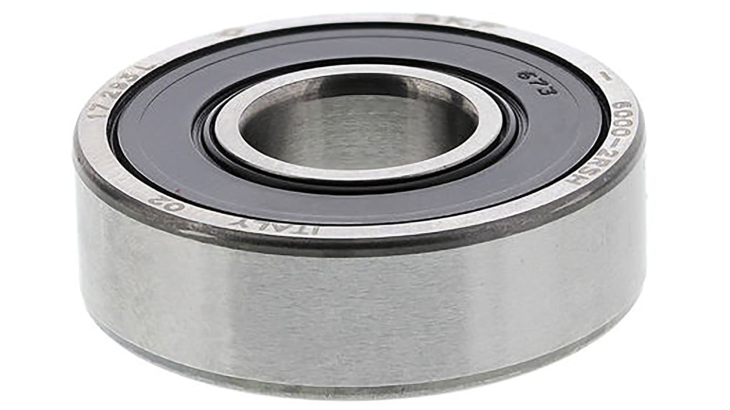 SKF 6201-2RSHNR/C3GJN Single Row Deep Groove Ball Bearing- Both Sides Sealed 12mm I.D, 32mm O.D