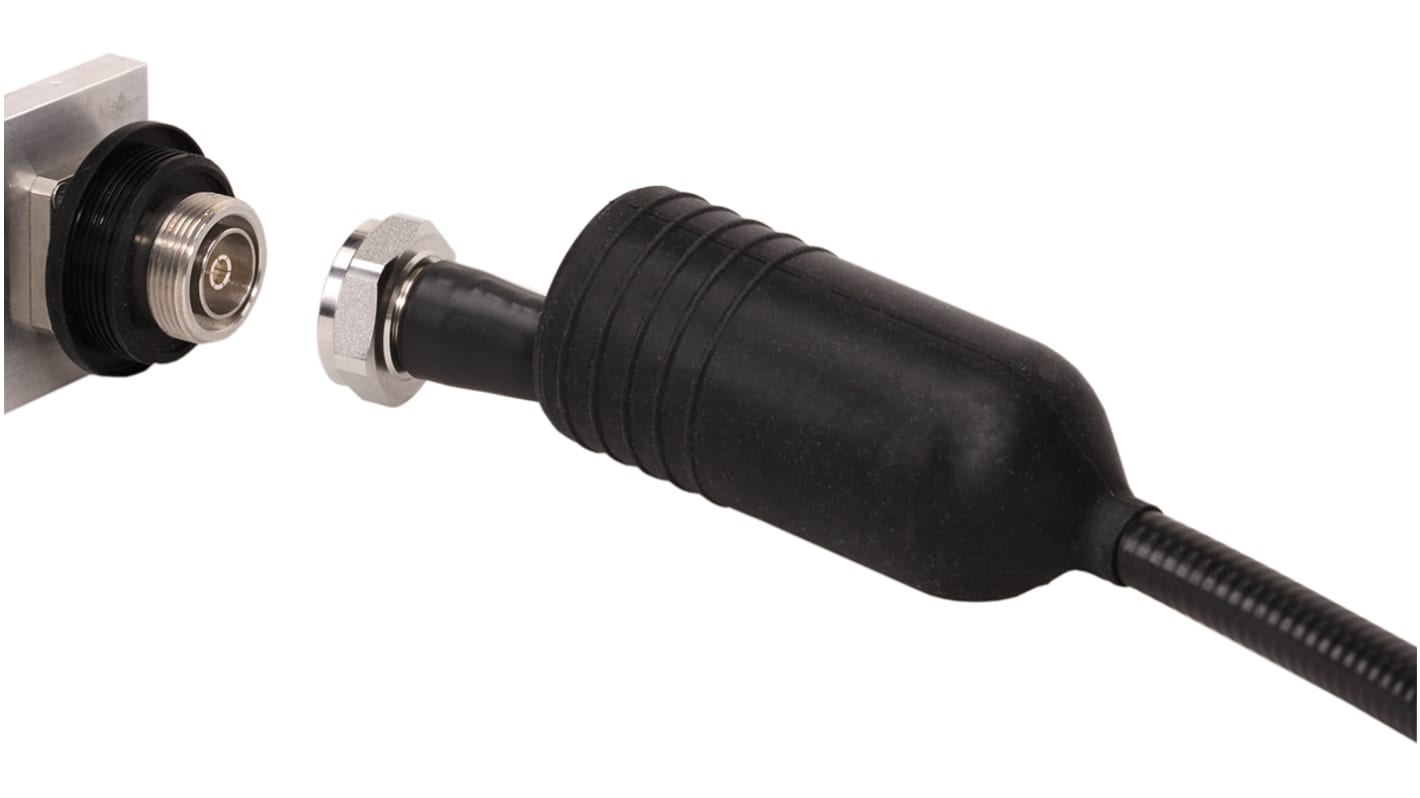 Huber+Suhner Strain Relief Boot for use with RF Connectors