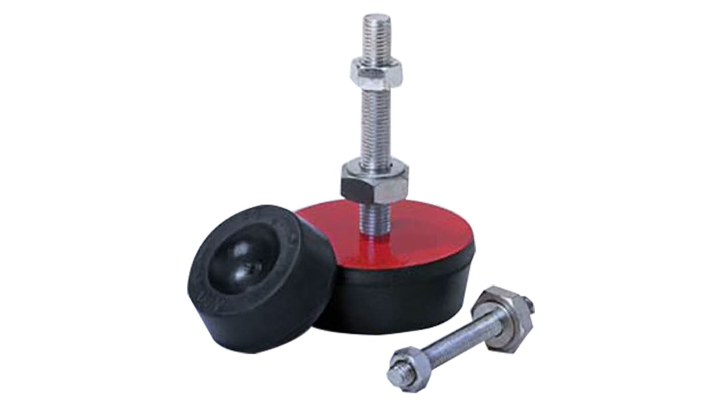 RS PRO Round M10 Anti Vibration Mount with 40kg Compression Load RS