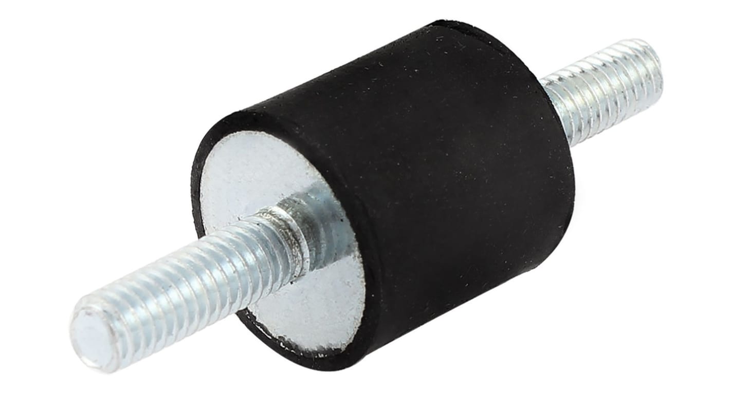RS PRO M5 Anti Vibration Mount, Male to Male Bobbin with 12kg
