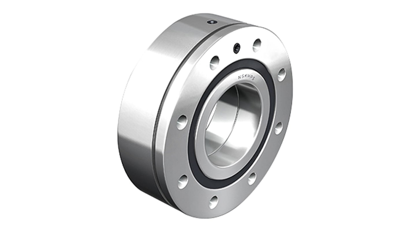 NSK Einreihiges Schrägkugellager Schrägkugellager 2-reihig mit Flansch, Innen-Ø 17mm / Außen-Ø 62mm, Breite 25mm 62mm