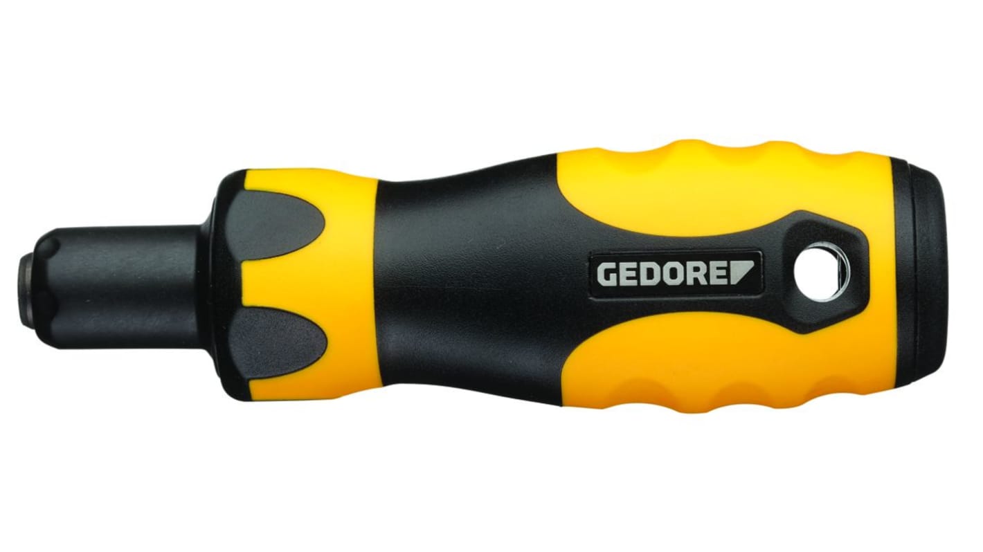 Gedore Pre-Settable Hex Torque Screwdriver, 0.2 → 1.5Nm, 1/4 in Drive, ESD Safe, ±6 % Accuracy