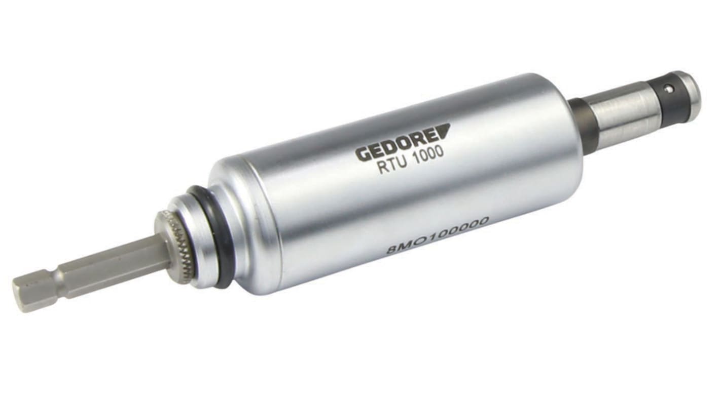 Gedore Rotary Dynamic Limiter Hex Torque Screwdriver, 0.2 → 1.70Nm, 1/4 in Drive, ±6 % Accuracy