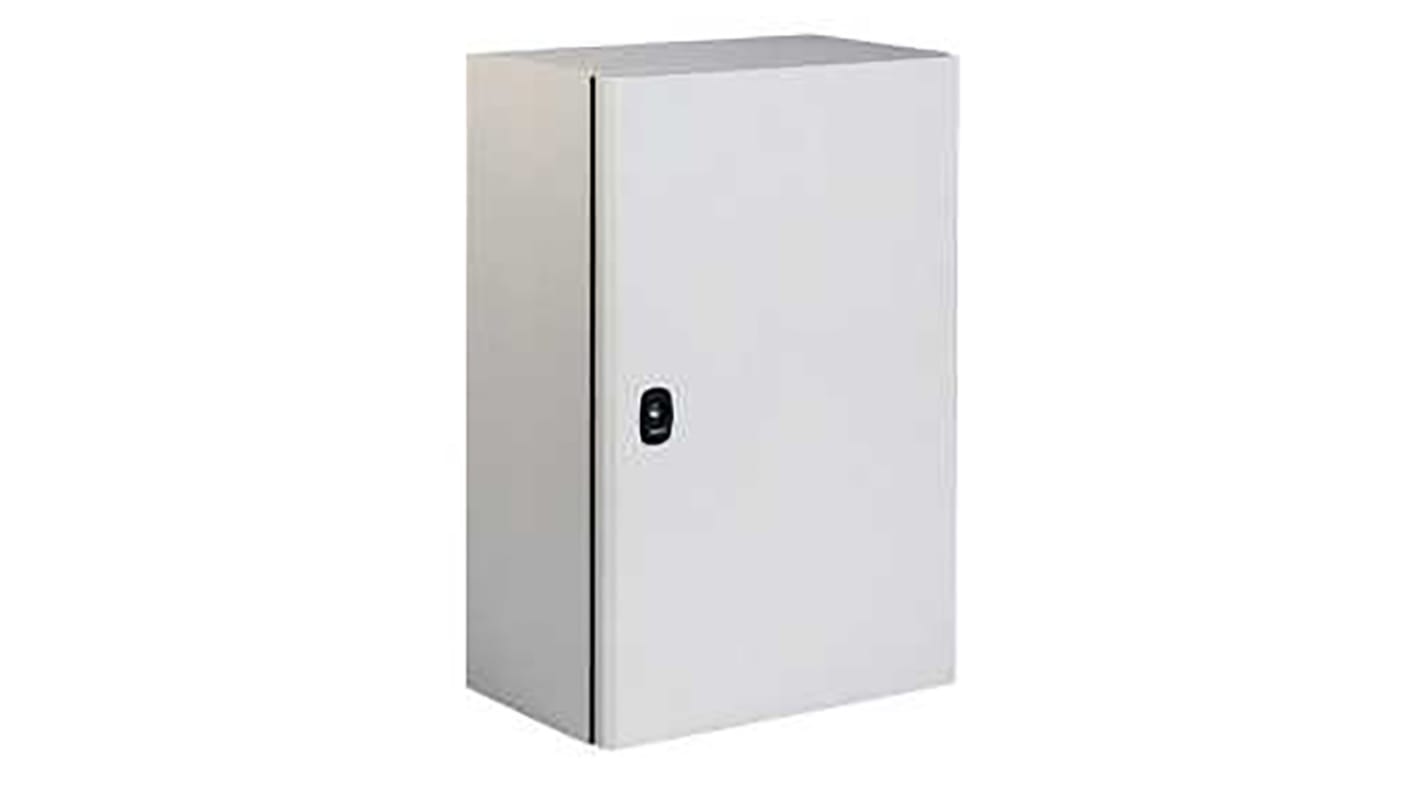 Contenitore a parete con portello Piatta Schneider Electric in Acciaio 500 x 400 x 250mm, col. Grigio, IP66