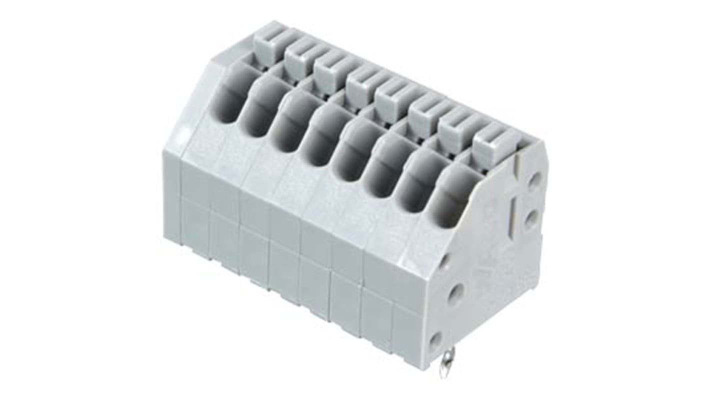 Conector de iluminación Hembra 250, 8 Polos, Montaje en PCB, 320 V, 2 (CSA) A, 4 (IEC/EN 60664-1) A, 5 (UL) A