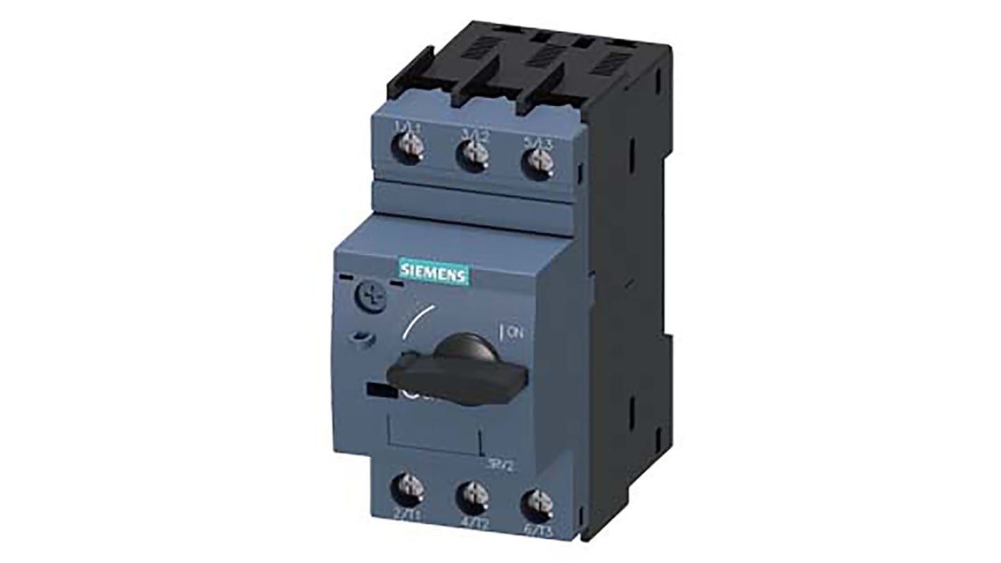 Disjoncteur moteur Siemens SIRIUS 3RV2 0,9 → 1,25 A.