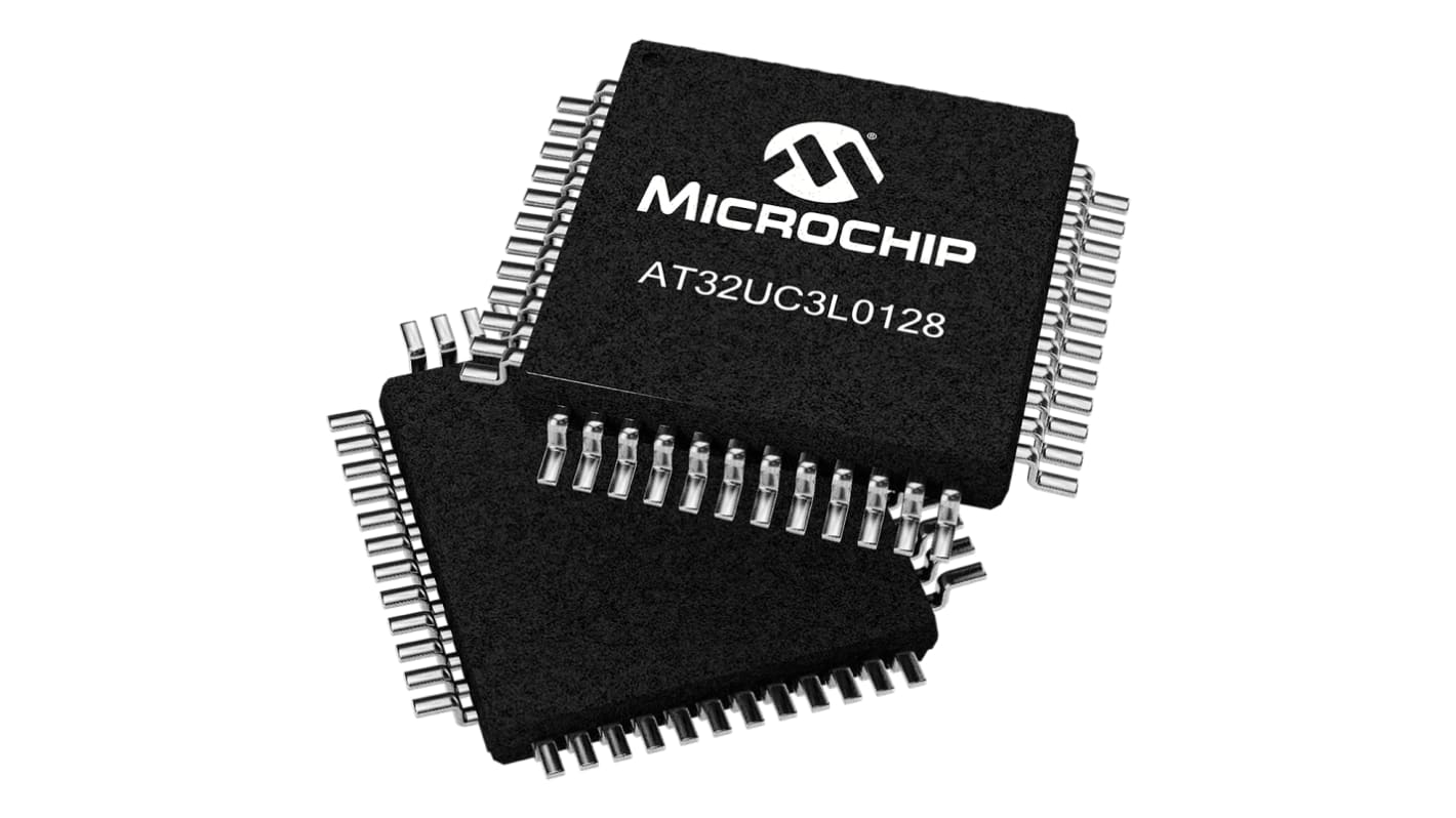 Microchip AT32UC3L0128-AUT, 32bit AVR32 Microcontroller, AT32, 50MHz, 128 kB Flash, 48-Pin TQFP