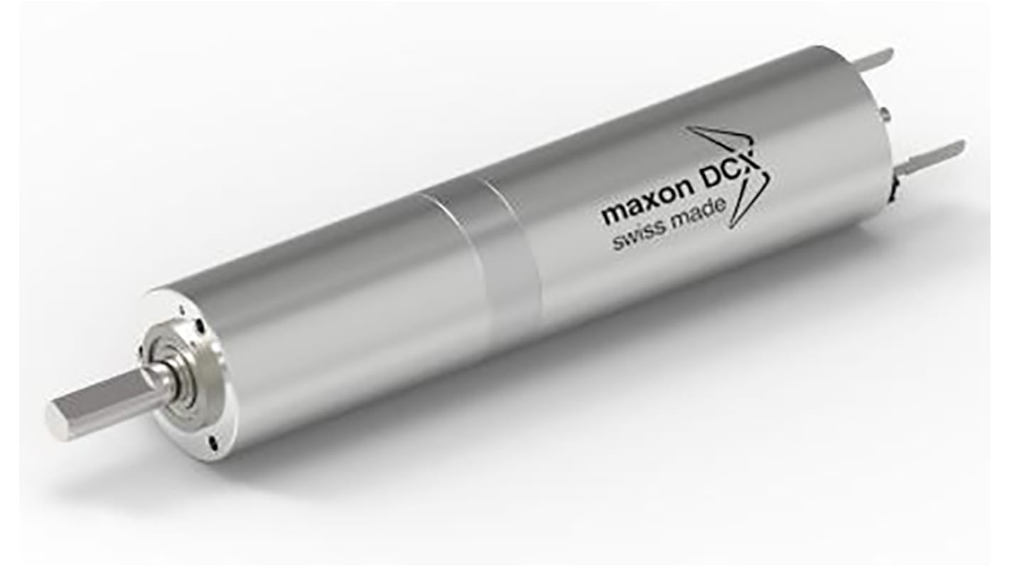 Maxon, 24 V dc, Brushed DC Motor, Output Speed 128 rpm