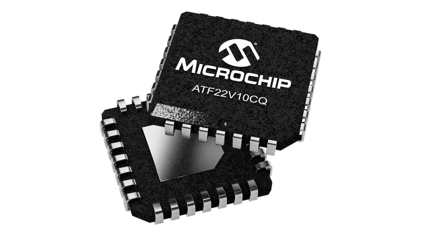 Microchip ATF22V10CQ15JU, SPLD Simple Programmable Logic Device ATF22V10C 350 Gates, 10 Macro