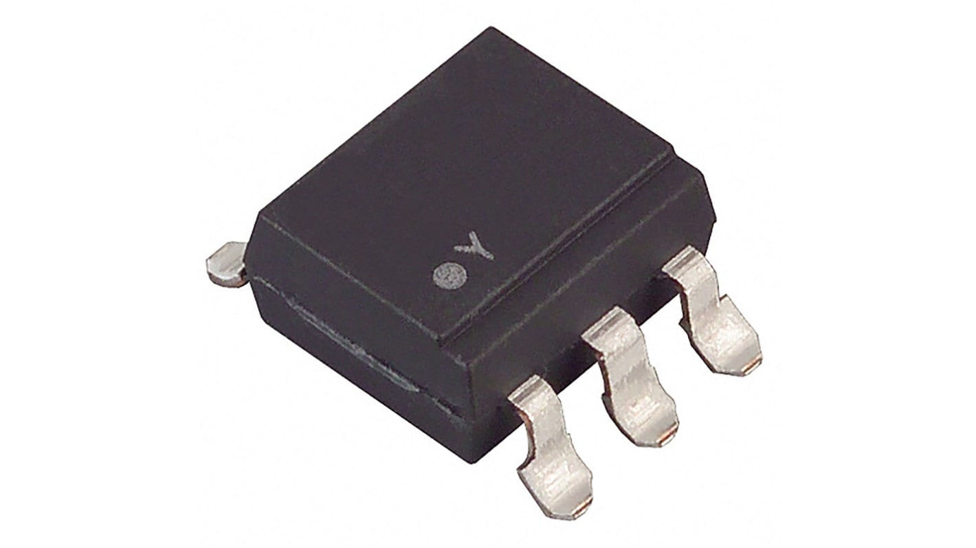 Lite-On, CNY17-1S-TA1 DC Input Transistor Output Optocoupler, Surface Mount, 6-Pin PDIP