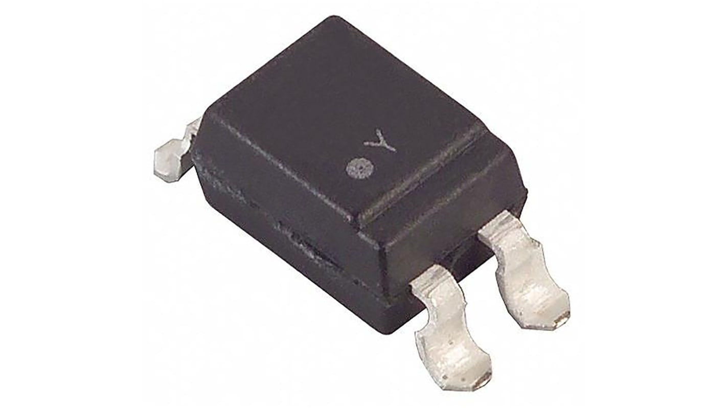 Lite-On Optokobler, DC indgang, Transistor Udgang, 1 Overflademontering, PDIP, 4 ben, LTV-817S-TA