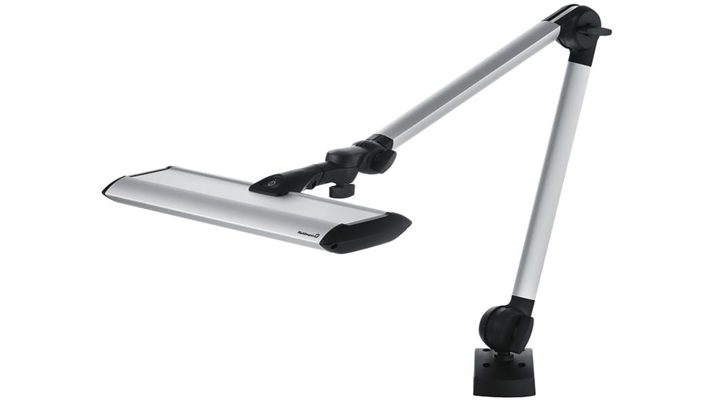 Waldmann LED Task Light, 100 → 240 V ac, 31 W, Articulated, 1036mm Reach, 400mm Arm Length