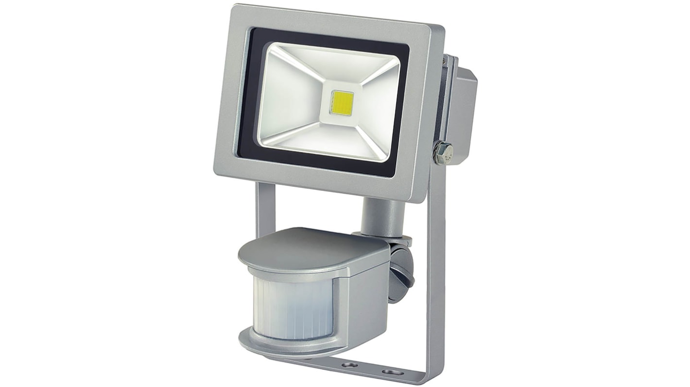 Hugo Brennenstuhl L CN 110 PIR V2, Security LED Floodlight, 1 LED, 10 W, 750 lm, IP44, 100 → 250 V ac