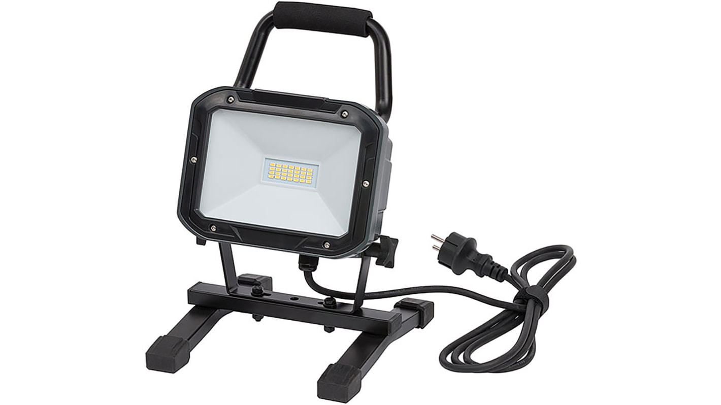 brennenstuhl 1673820 LED Work Light Type F - Schuko Plug, 20 W, 220 → 240 V ac