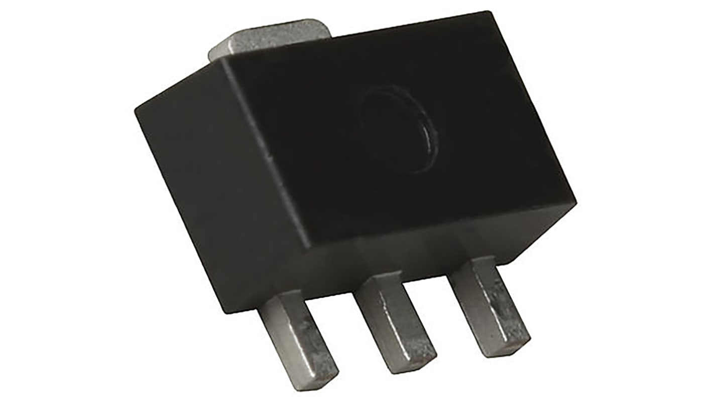 ROHM 2SAR513P5T100 PNP Transistor, -1 A, -50 V, 3 + Tab-Pin SOT-89