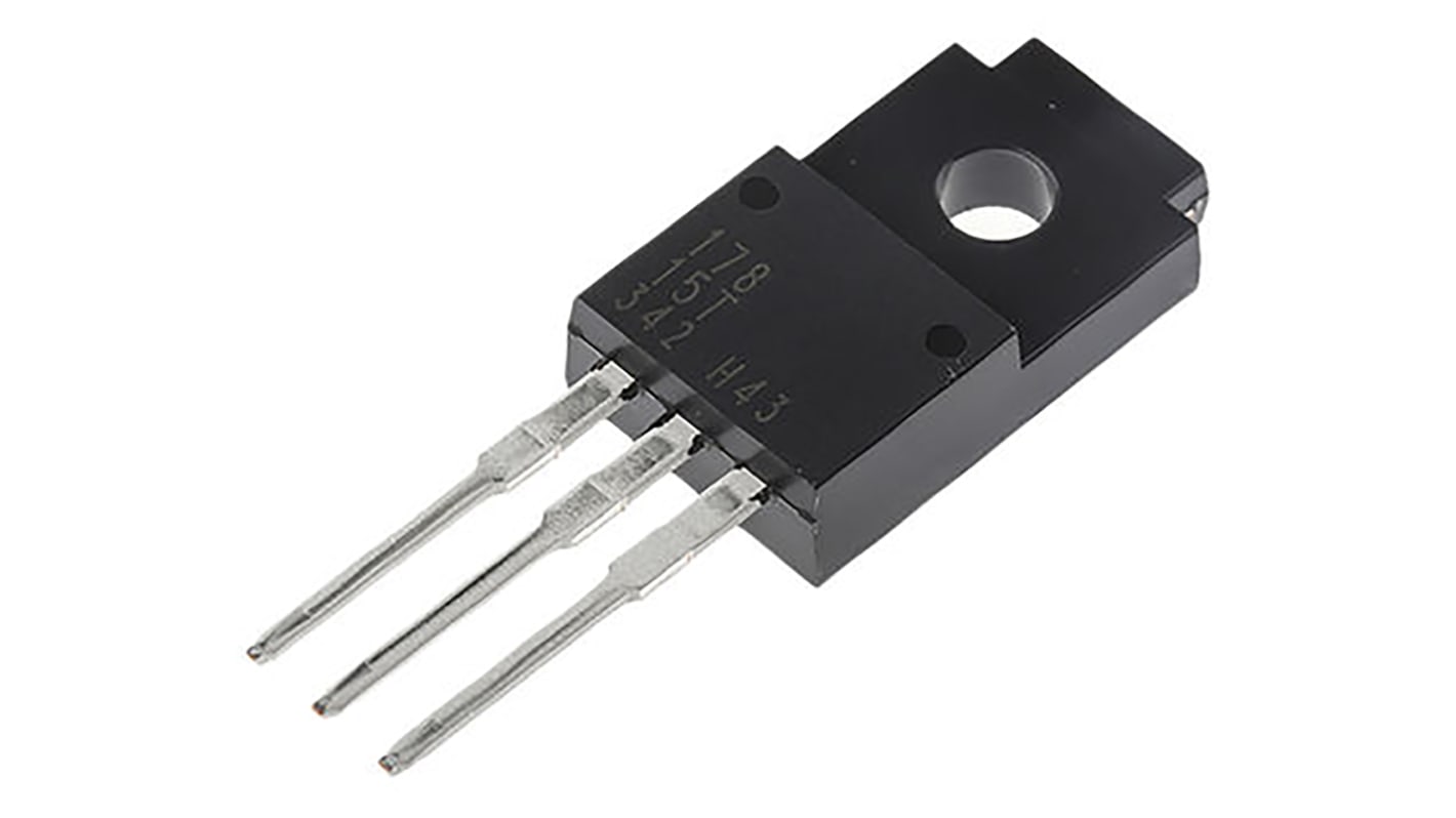 ROHM BAJ0CC0T, LDO Regulator, 1A, 10 V, ±1%, 4 → 25 Vin 3+Tab-Pin, TO-220FP