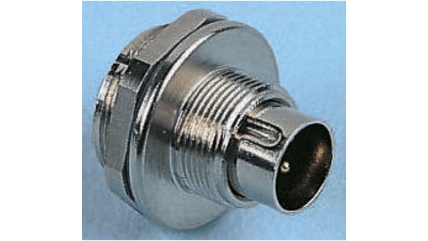 binder Circular Connector, 5 Contacts, Panel Mount, M9 Connector, Socket, Male, IP67, 712 Series