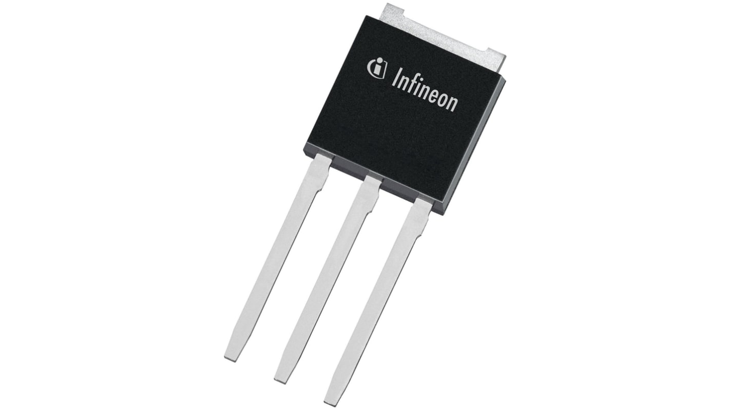 N-Channel MOSFET, 3.7 A, 650 V, 3-Pin IPAK Infineon IPU60R2K1CEBKMA1