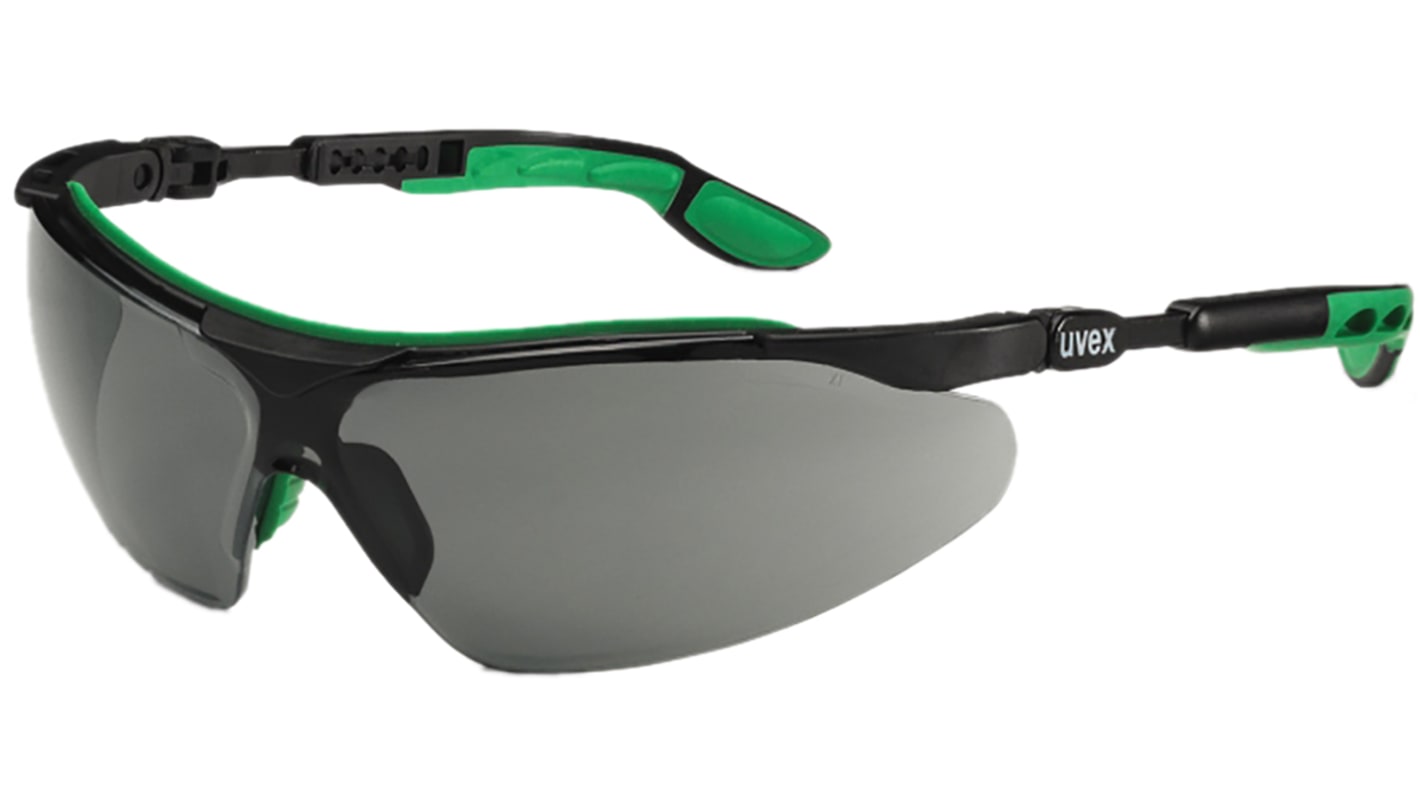 Uvex I-VO Anti-Mist Safety Glasses, Grey PC Lens