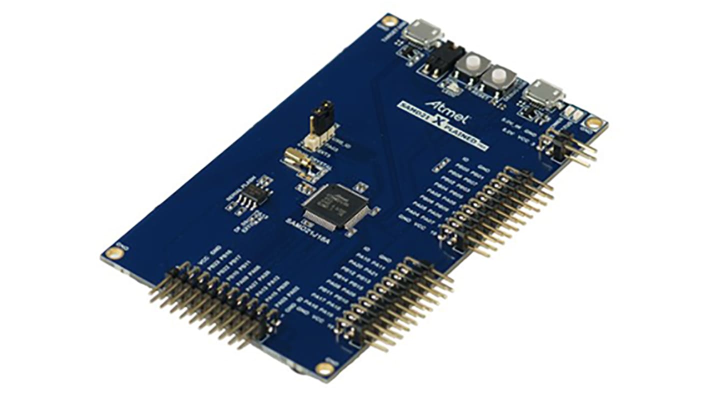 Scheda di sviluppo SAM D21 Xplained Pro Microchip, CPU ARM Cortex M0+