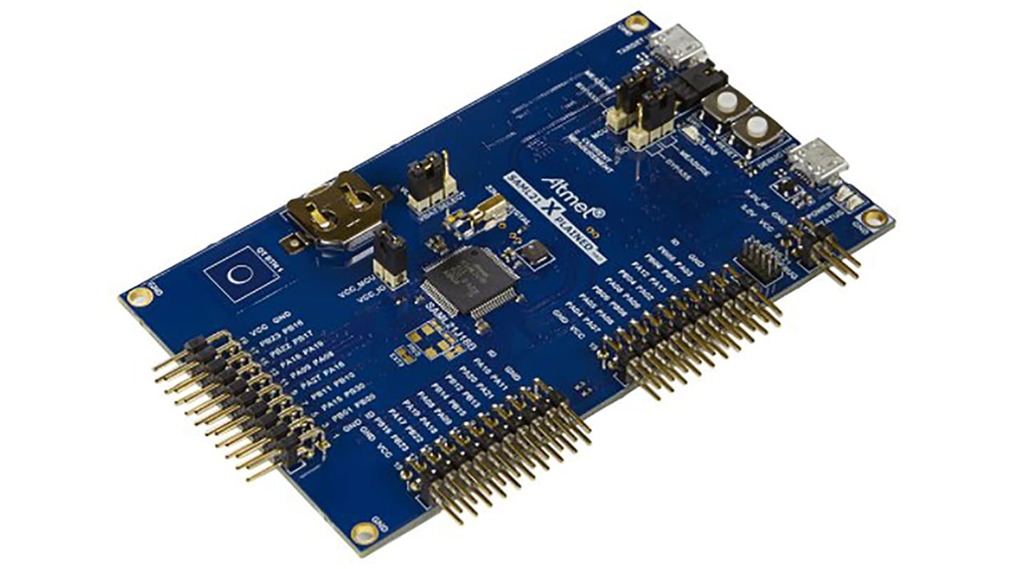 Scheda di valutazione SAM L21 Xplained Pro Microchip, CPU ARM Cortex M0+