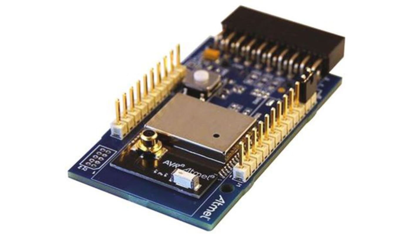 Strumento di sviluppo comunicazione e wireless Microchip Xplained Pro Zigbit, Scheda di estensione