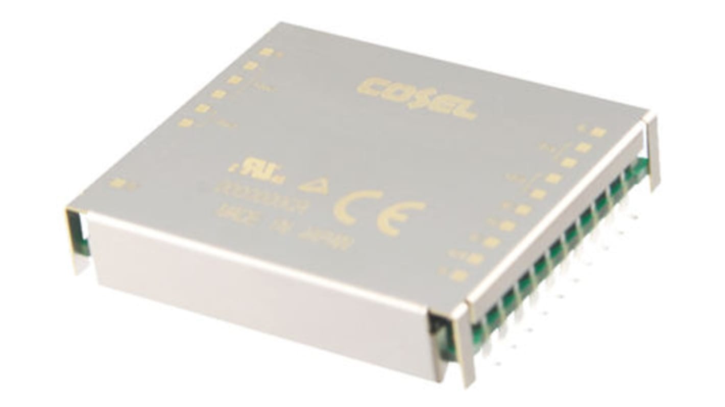 Cosel SFCS DC-DC Converter, 3.3V dc/ 9A Output, 18 → 36 V dc Input, 29.7W, Surface Mount, +85°C Max Temp -40°C