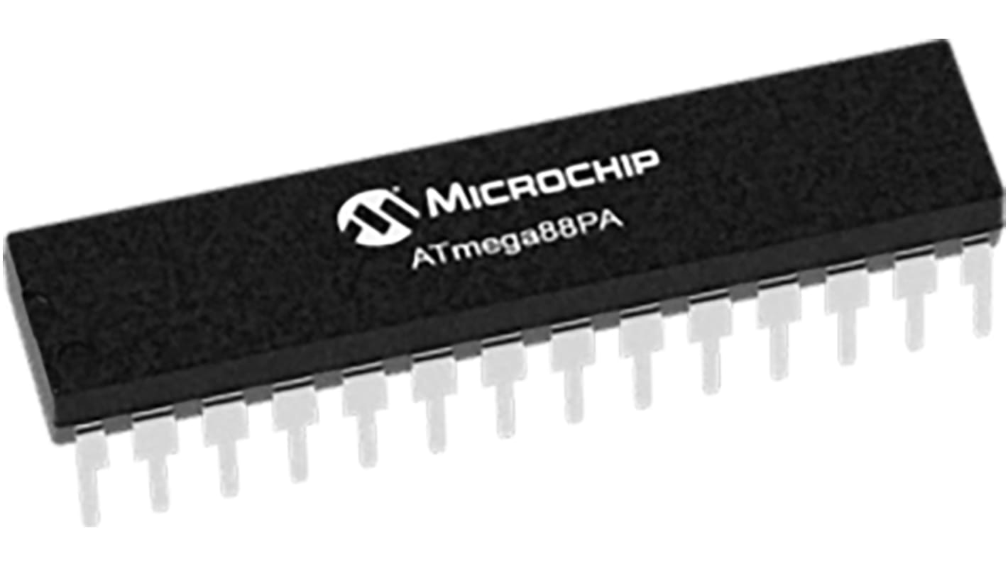 Microcontrollore Microchip, AVR, VQFN, ATmega, 32 Pin, Montaggio superficiale, 8bit, 20MHz