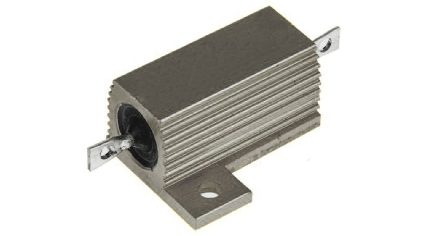 Rezistor pro montáž na rám 2.2Ω ±5% 25W, hliníkové pouzdro , Axiální Vinutý RS PRO