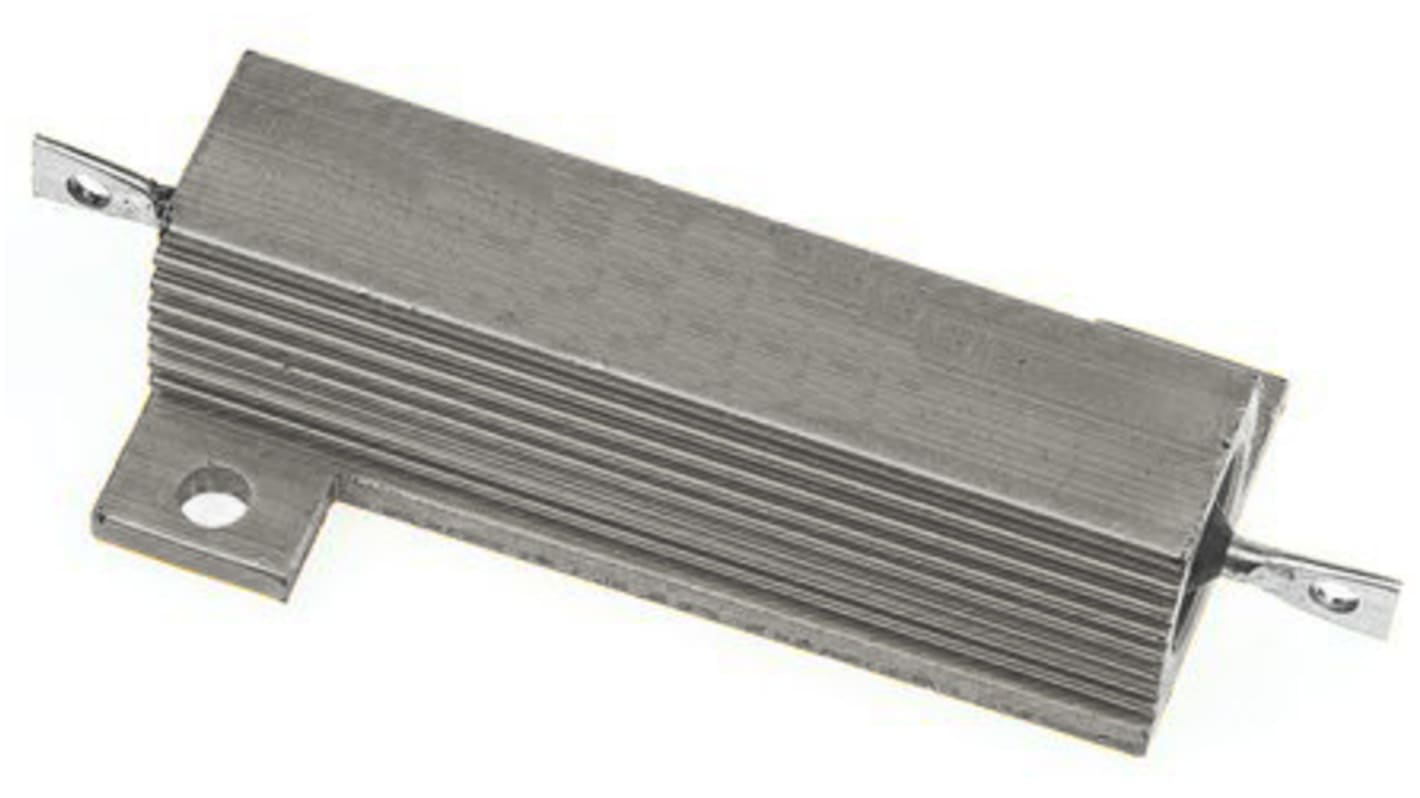 Resistencia de montaje en panel RS PRO, 2.2Ω ±5% 50W, Con carcasa de aluminio, Axial, Bobinado