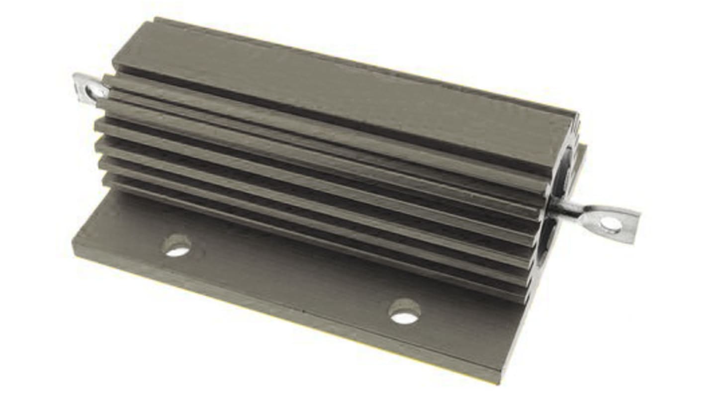 Resistencia de montaje en panel RS PRO, 68Ω ±5% 100W, Con carcasa de aluminio, Axial, Bobinado