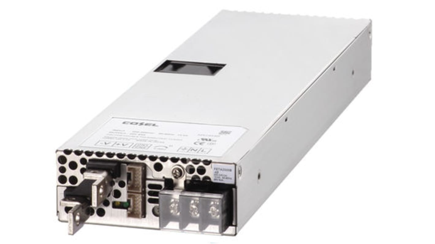 Cosel Switching Power Supply, FETA2500B-48, 52A, 2.4kW, 1 Output, 170 → 264V ac Input Voltage