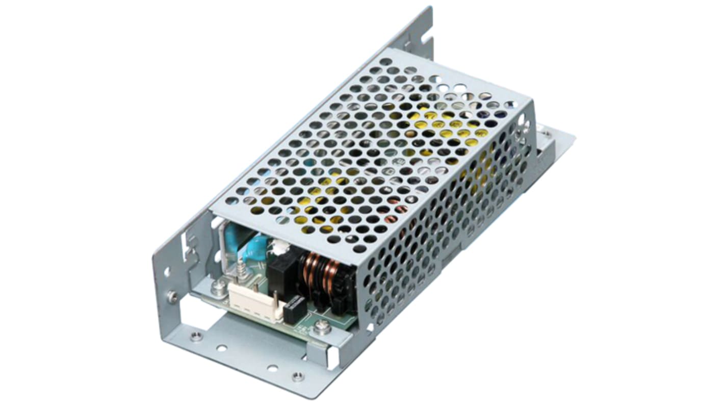 Cosel Switching Power Supply, LFA50F-5-SNY, 5V dc, 10A, 50W, 1 Output, 85 → 264V ac Input Voltage