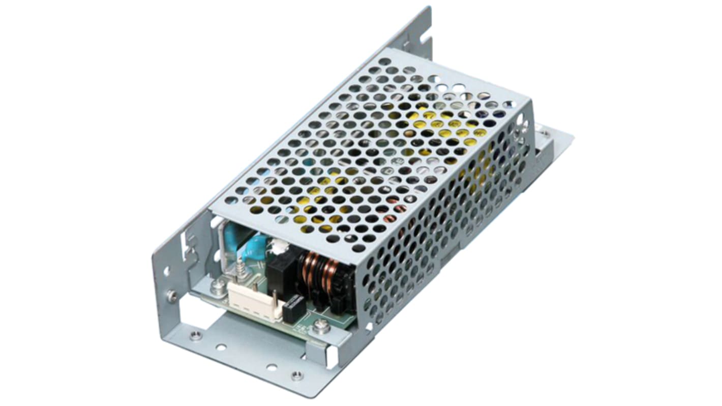 Cosel Switching Power Supply, LFA50F-15-SNY, 15V dc, 3.5A, 52.5W, 1 Output, 85 → 264V ac Input Voltage