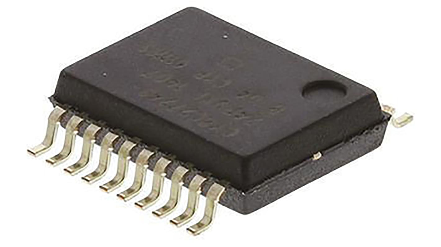 ROHM BU2505FV-E2 DAC 10, 10 bit- ±25mV, Soros, 20-tüskés SSOP-B