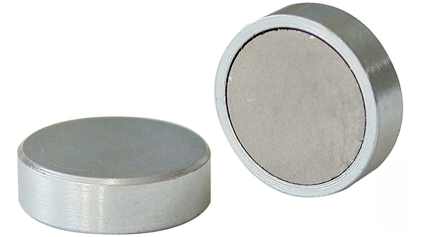 Aimant en pot, diamètre 8mm, force de traction 1.1kg