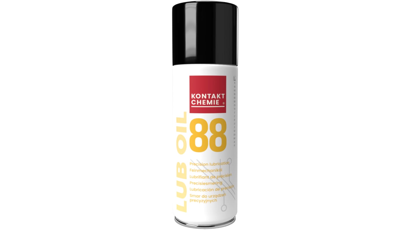 Kontakt Chemie Olie 200 ml, Aerosol, Anvendelse: Gear, Låsemekanismer, Låse, Smøre præcisionsbearbejdede lejer, Fjedre,