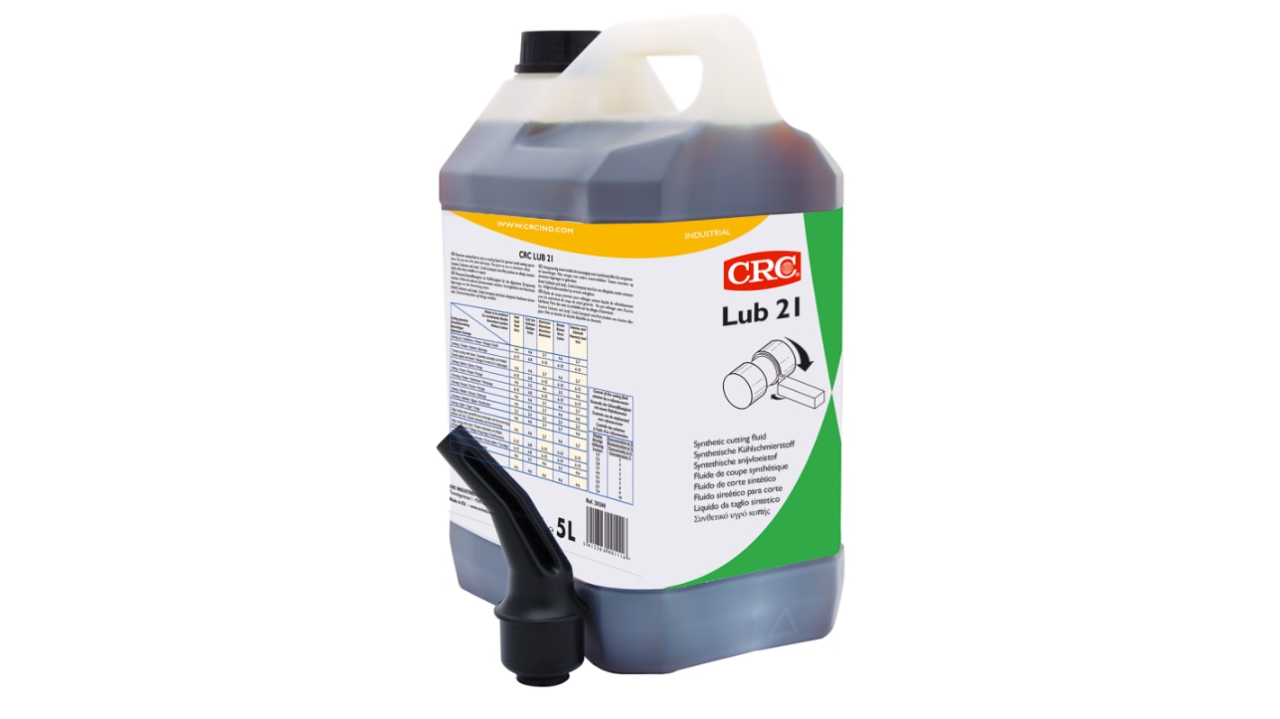 Huile de coupe Lub 21, Lub 21 CRC, 5 l, Liquide hydrosoluble