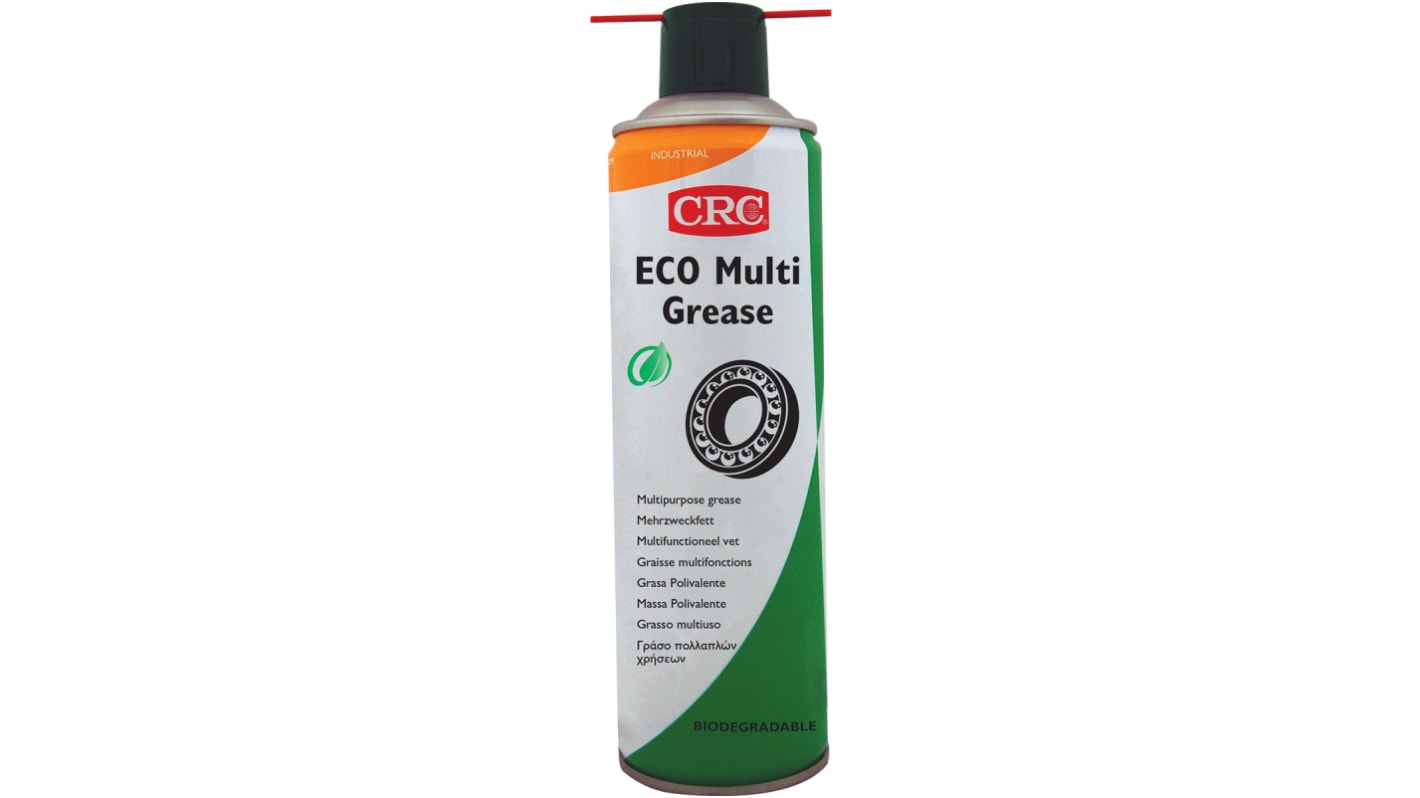 CRC ECO Multi Grease Lithium-Komplex, Synthetik Fett Gelb -40°C bis +150°C, Spray 500 ml