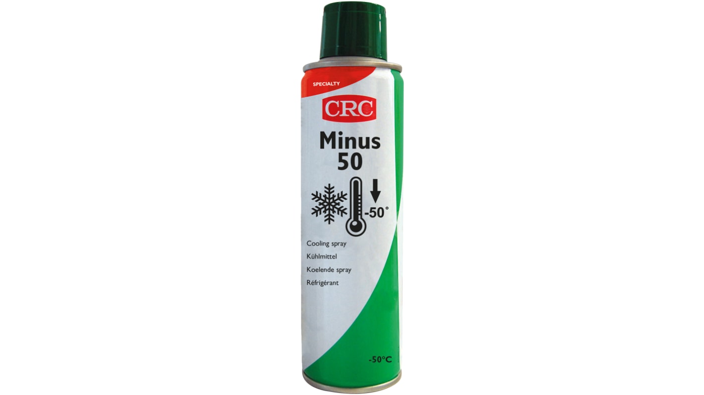 Spray congelante CRC da 250 ml, -50°C, per Gruppi di controllo, Gruppi elettromeccanici, Componenti elettronici,