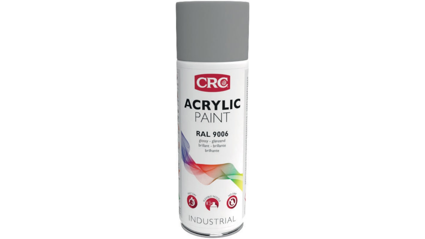 31065 CRC 400ml RAL 9006 Silver Gloss Spray Paint RS