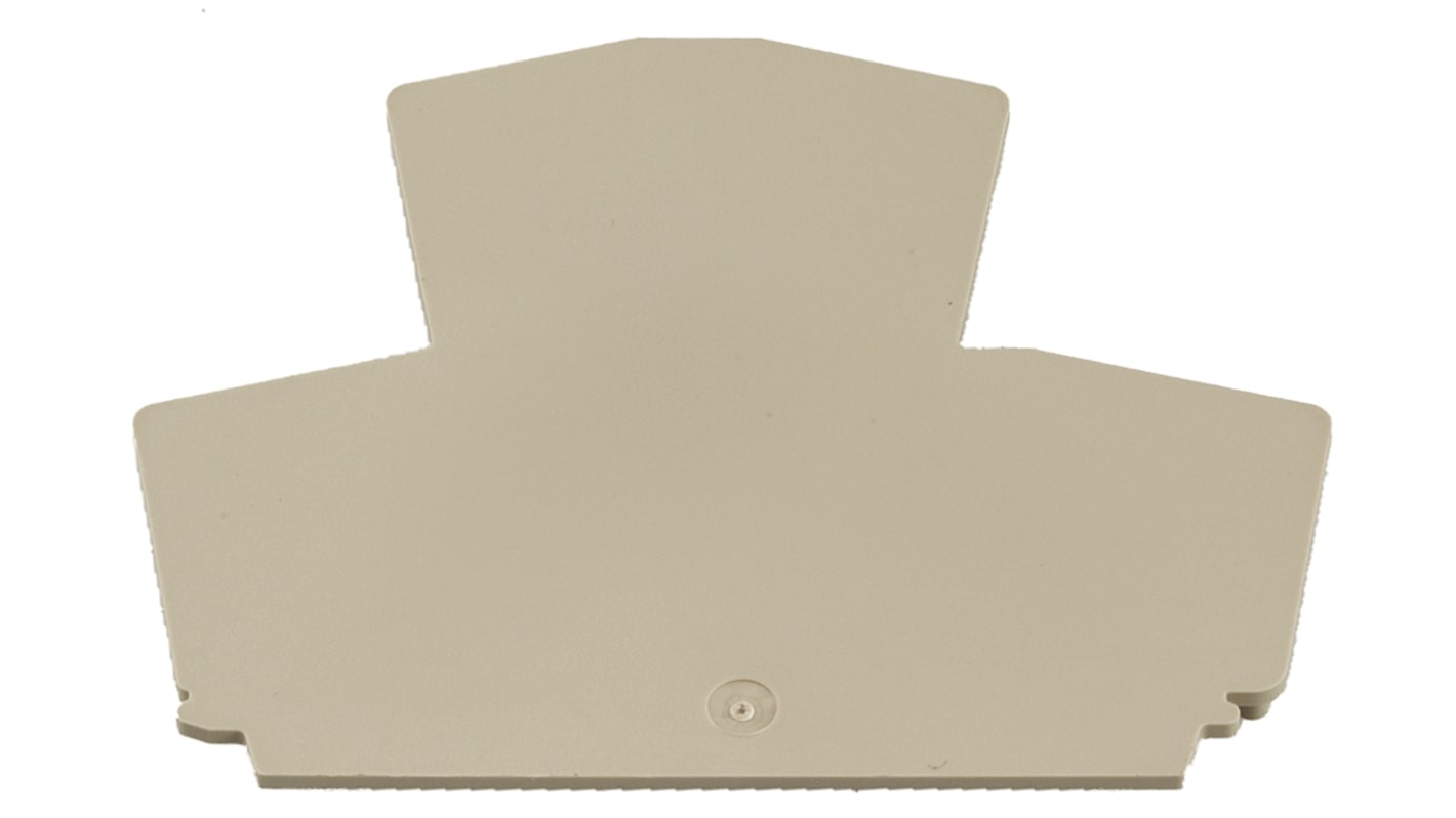 1059100000 Weidmuller W Series End Cover for Use with DIN Rail