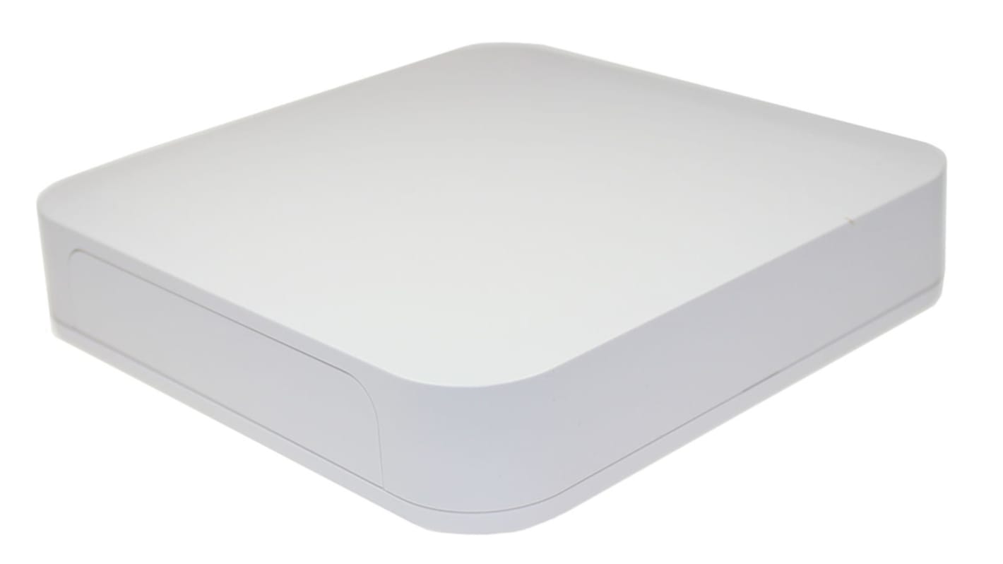 Caja de consola Takachi Electric Industrial, serie PF, de ABS de color Blanco, 150 x 150 x 30mm