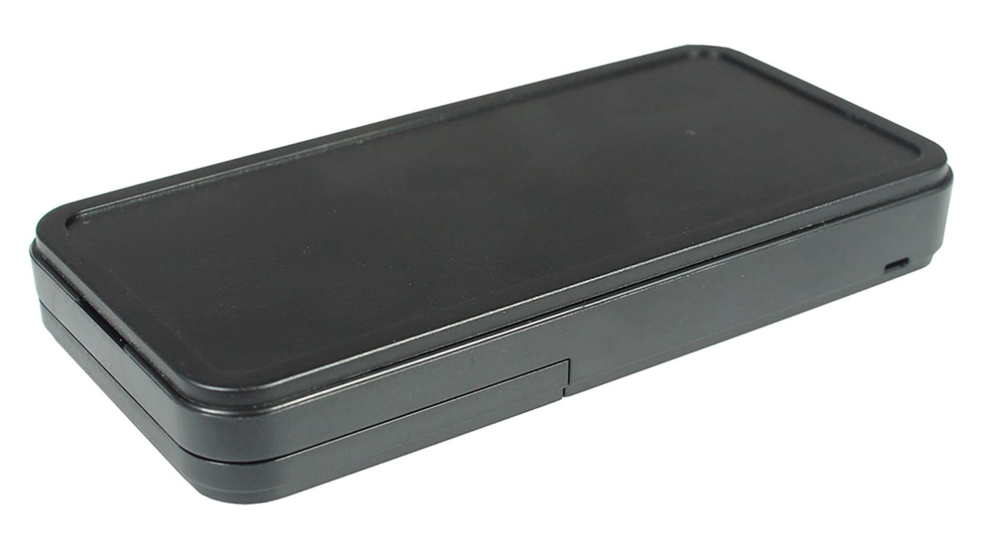 Caja portátil Takachi Electric Industrial de ABS Negro, 35 x 75 x 12mm, con compartimento batería