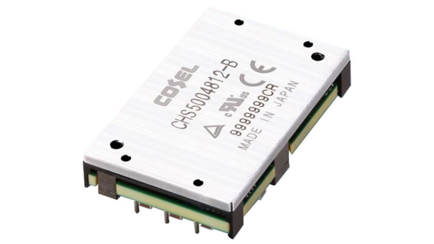 Cosel CHS DC/DC-Wandler 504W 48 V dc IN, 12V dc OUT / 42A PCB-Montage 1 kV ac, 500V dc isoliert