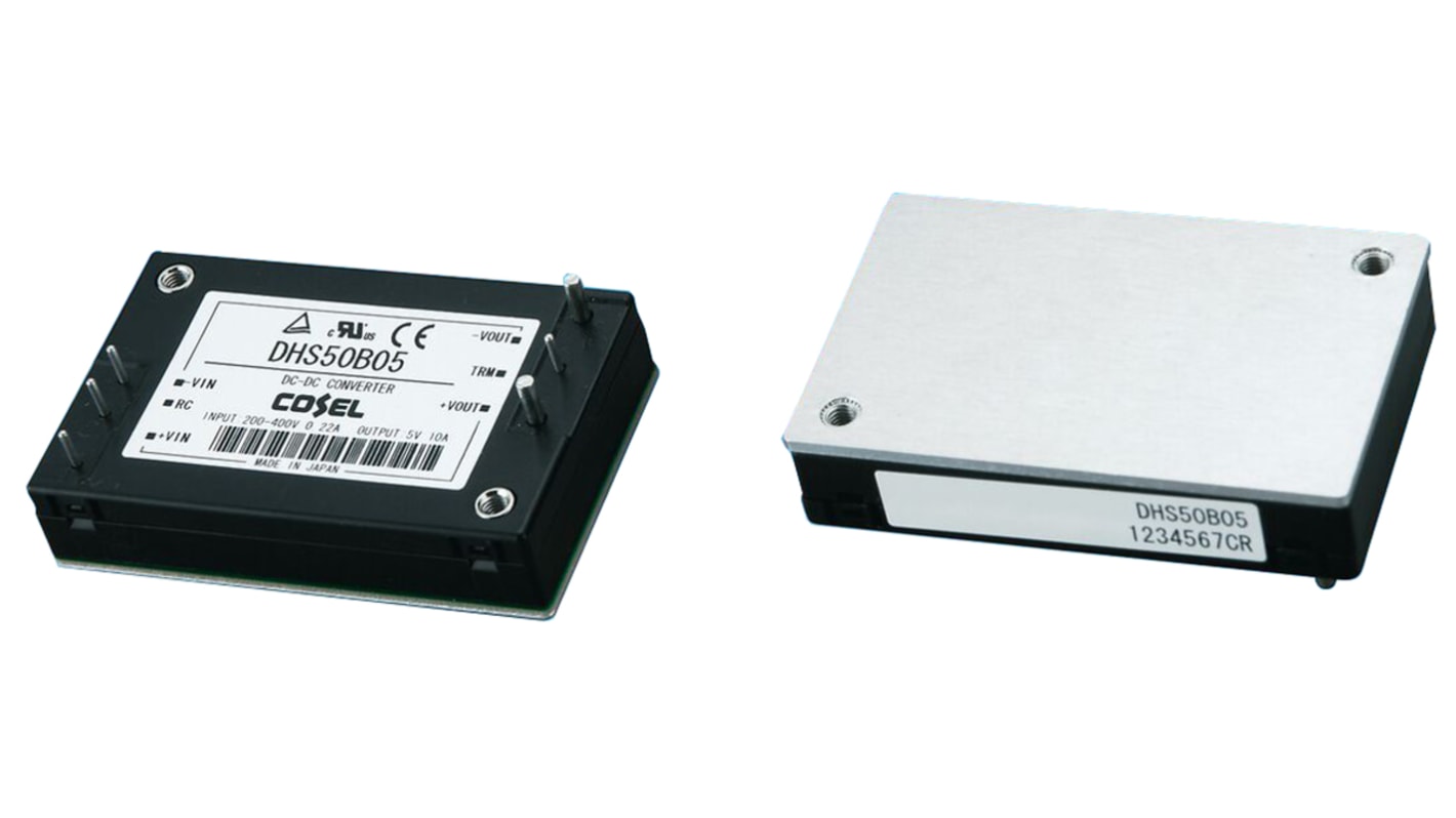 Convertidor dc-dc 50W, Salida 5V dc, 10A, 10mV