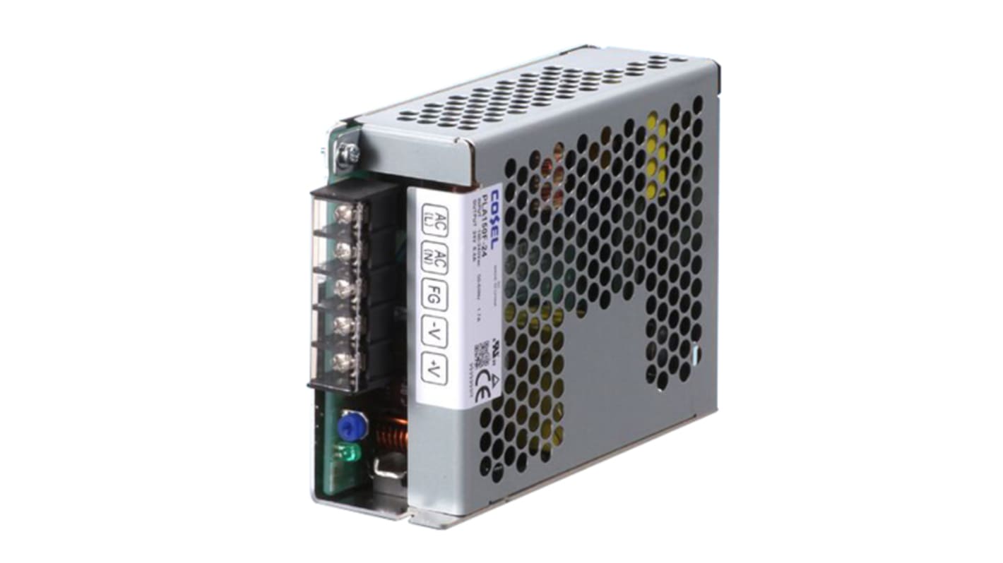 Cosel Switching Power Supply, PJA150F-12, 12V dc, 12.5A, 150W, 1 Output, 85 → 264V ac Input Voltage