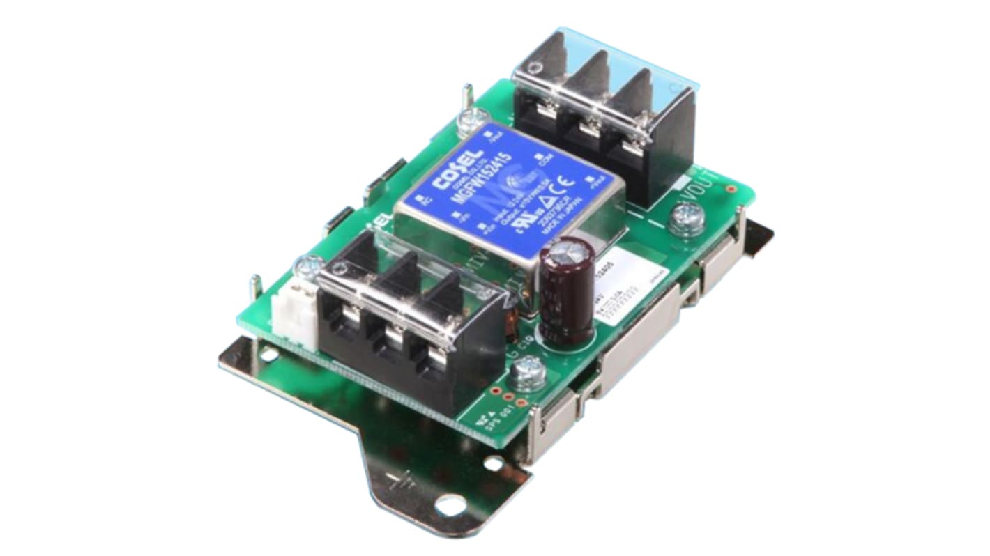 Cosel STMGFW DC-DC Converter, ±15V dc/ 500mA Output, 9 → 36 V dc Input, 15W, PCB Mount, +70°C Max Temp -20°C Min